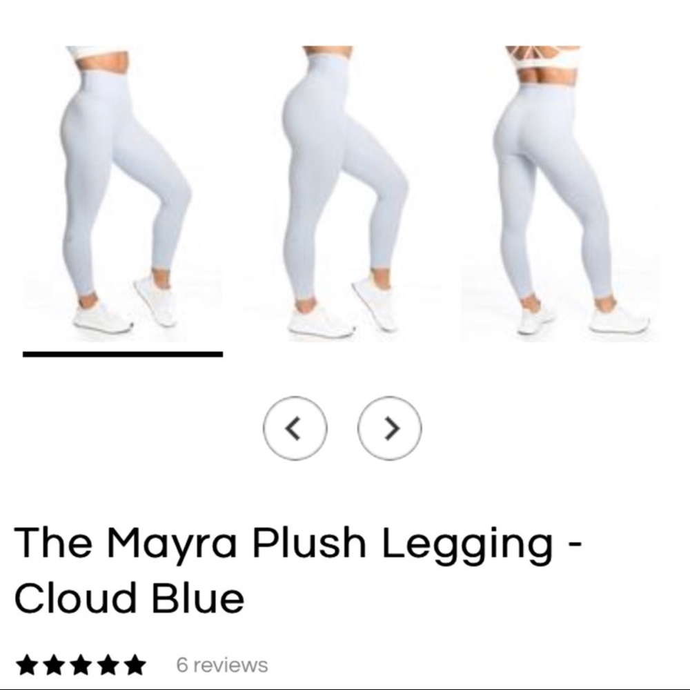 Ptula Mayra plush legging could blue